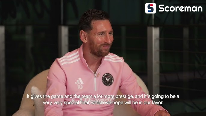 GOAT 메시, 첫 MLS컵 정복 각오 